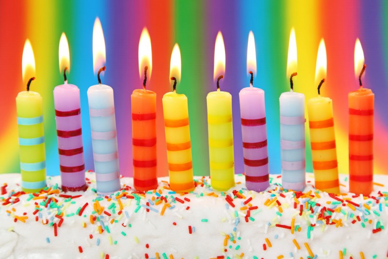 Birthday-candles